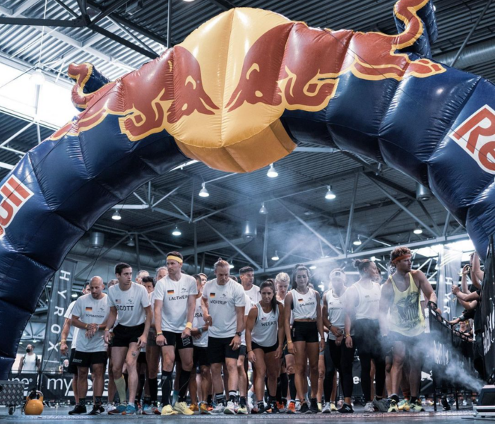 Hyrox race - starting line for Pro Race in Germany 2021