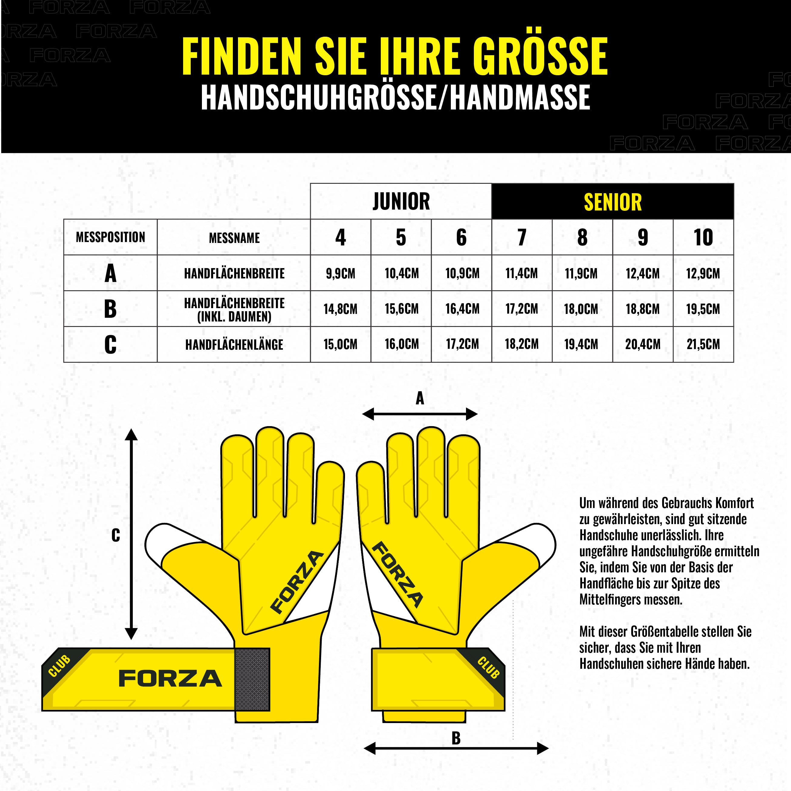 How to measure your hand for goalkeeper gloves
