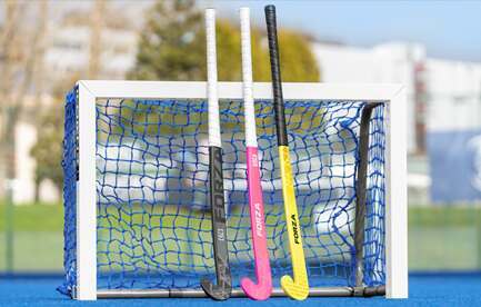 Hockey stick guide