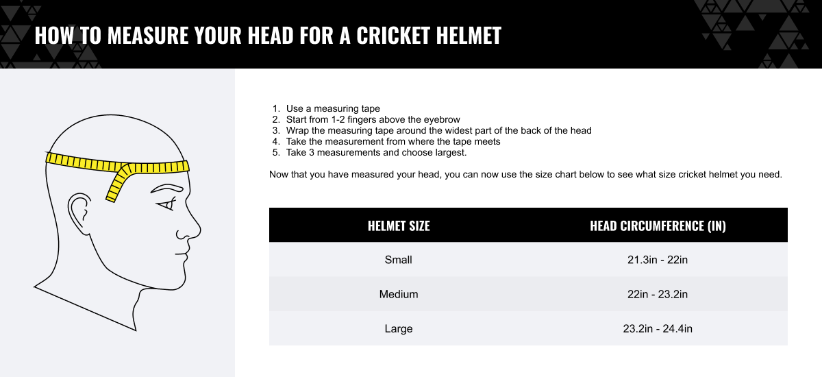 how to measure your head for a cricket helmet how to measure your head for a cricket helmet