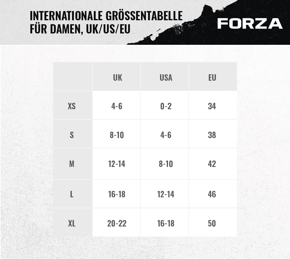 Women's International Size Chart Women's International Size Chart