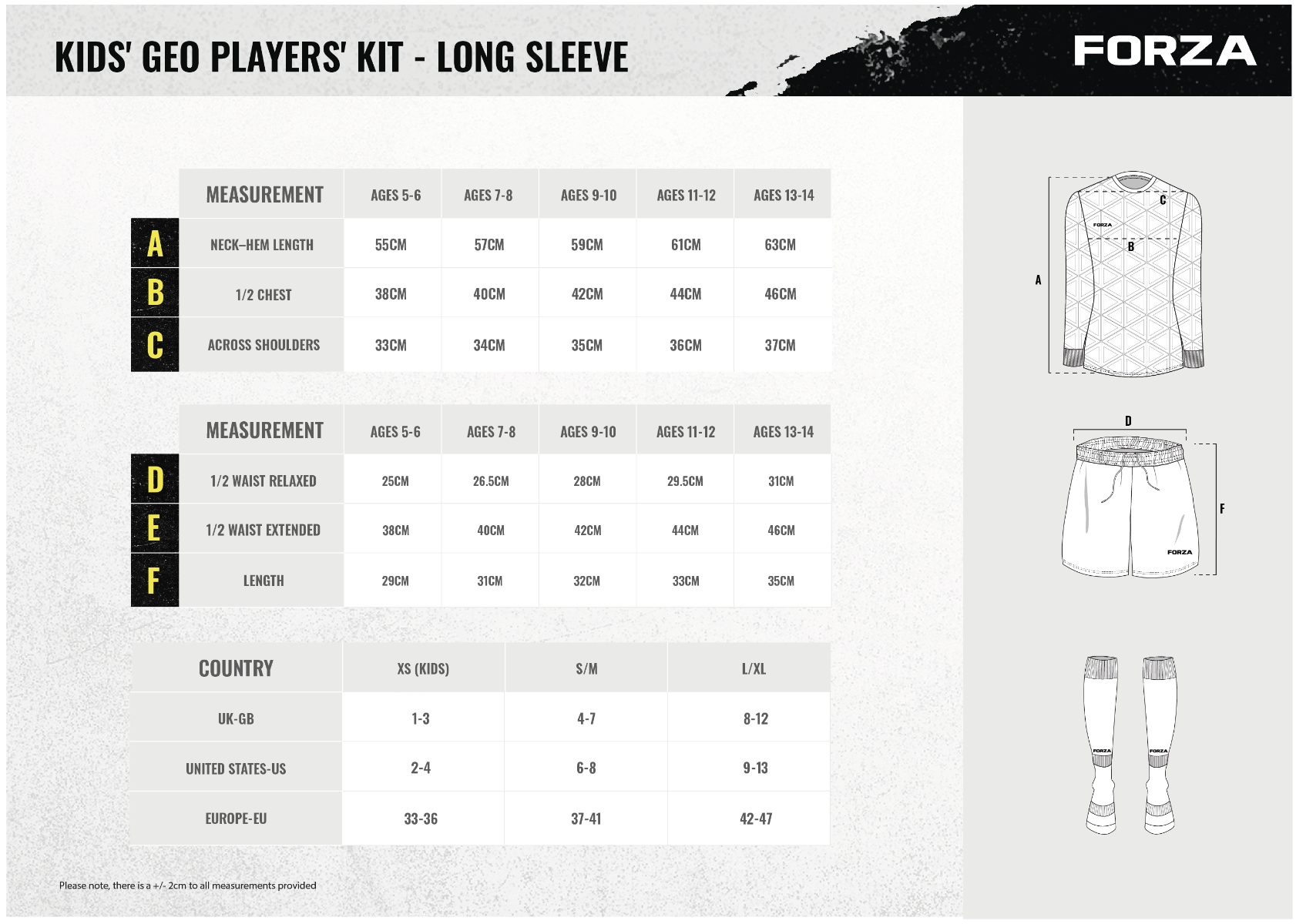 Kids Long Sleeve Geo Kits Kids Long Sleeve Geo Kits