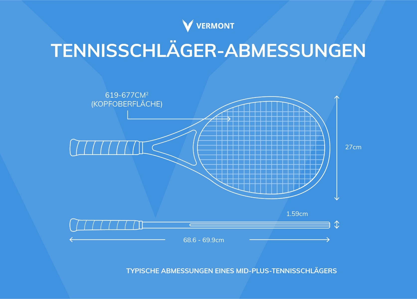 Tennis Racket Dimensions Tennis Racket Dimensions