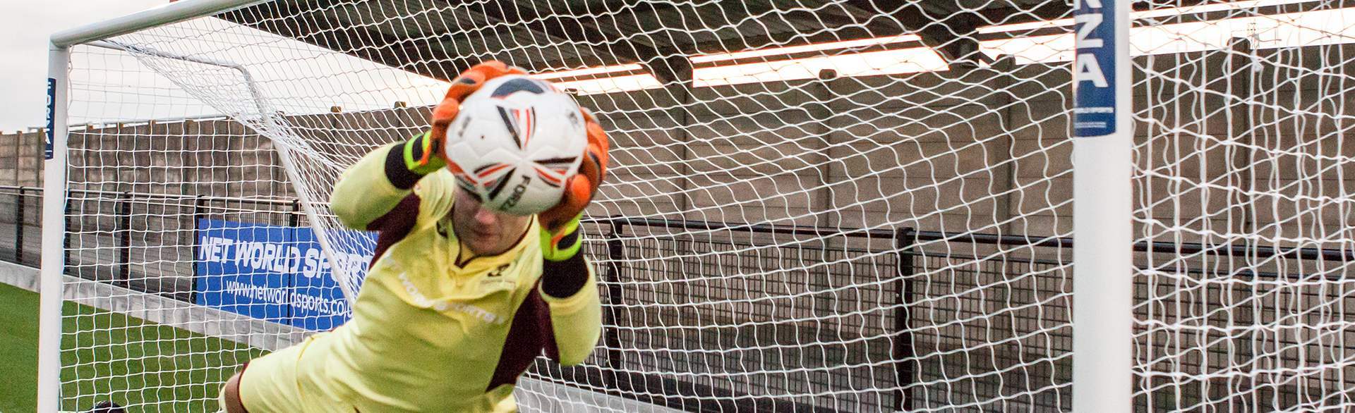 Net World Sports' FORZA Alu110 Freestanding Football Goal