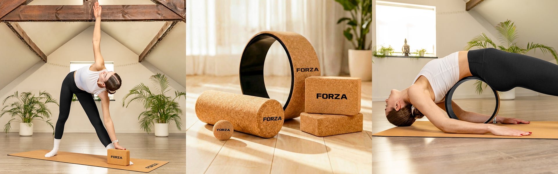 Yoga equipment buying guide banner Yoga equipment buying guide banner