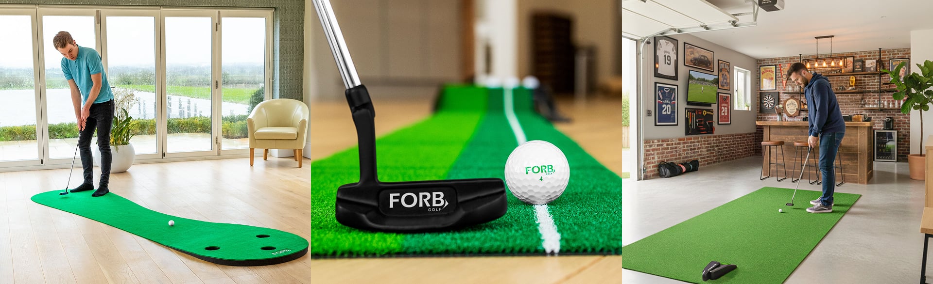 Golf practice at home
