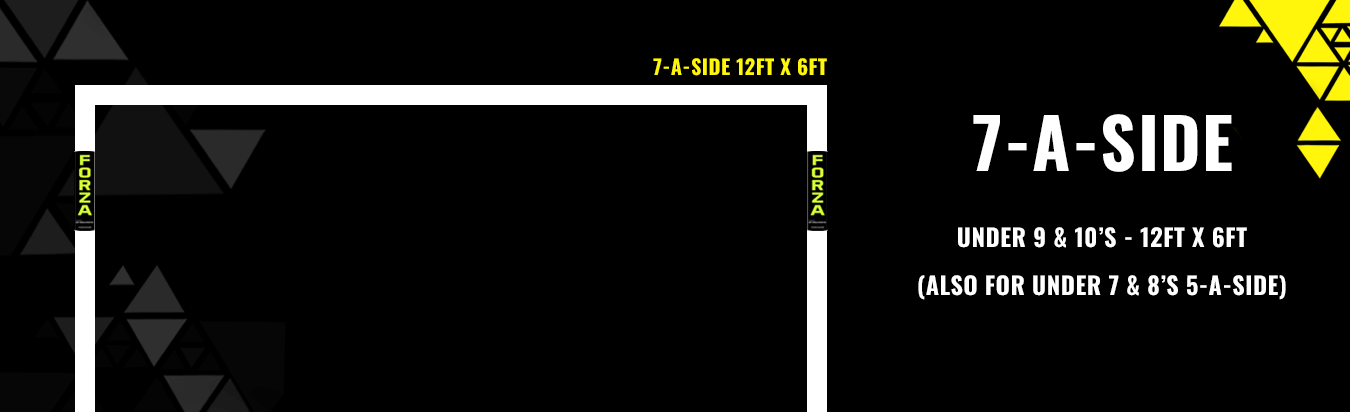 7 a side football goal sizes