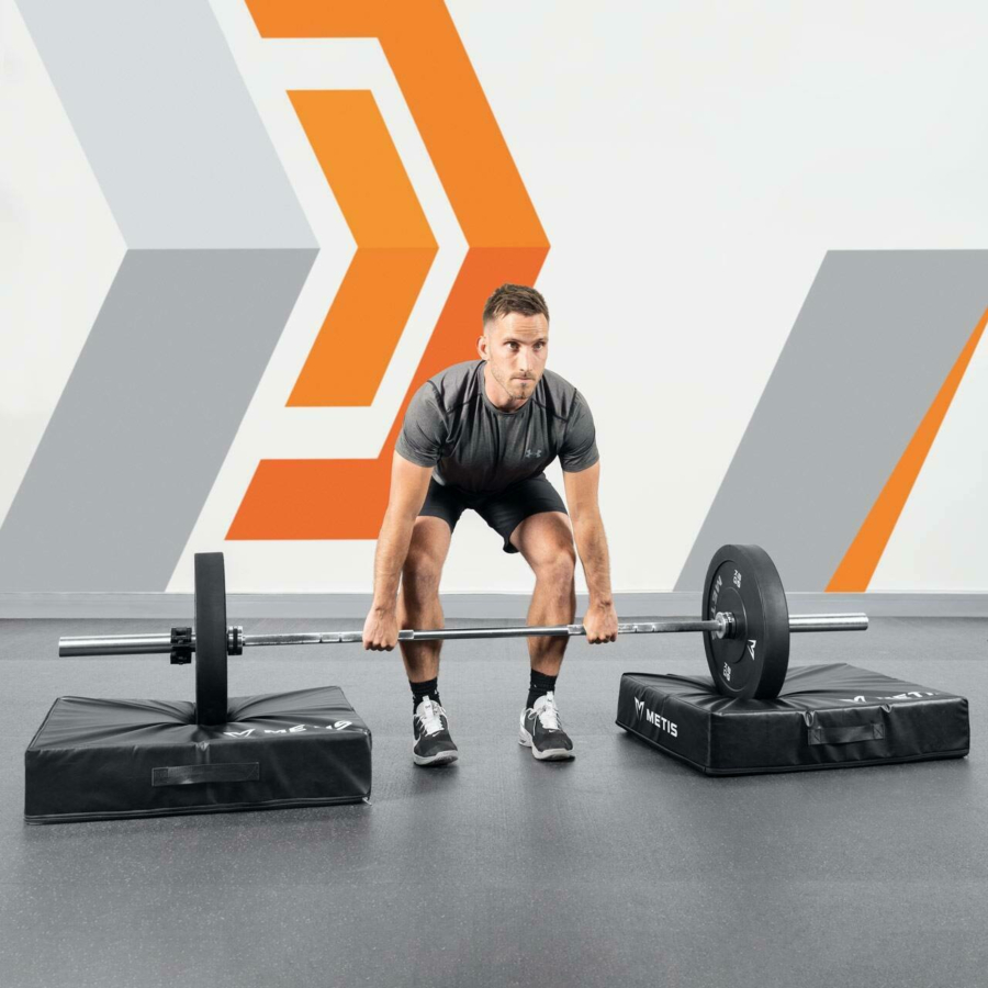 barbell drop pads