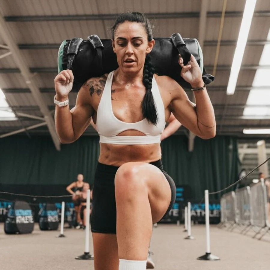 sandbag lunges