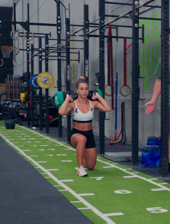sandbag lunges