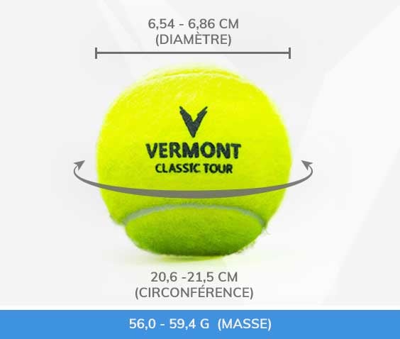 Tennis Ball Dimensions