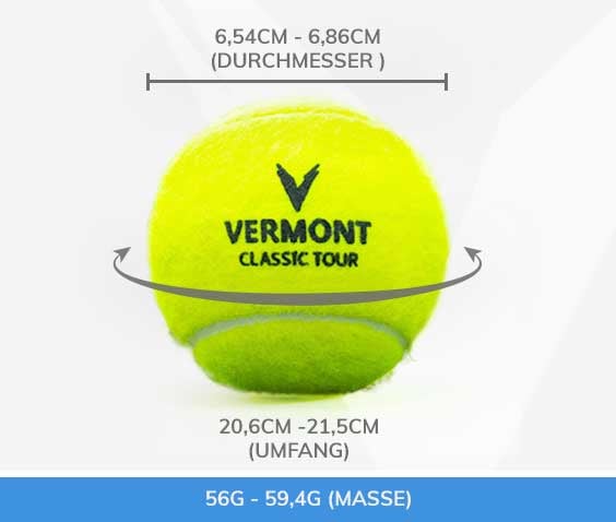 Tennis Ball Dimensions